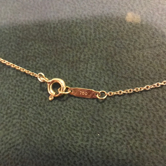 Tiffany & Co. Elsa Peretti 27mm Open Heart Neck. - Picture 5 of 9